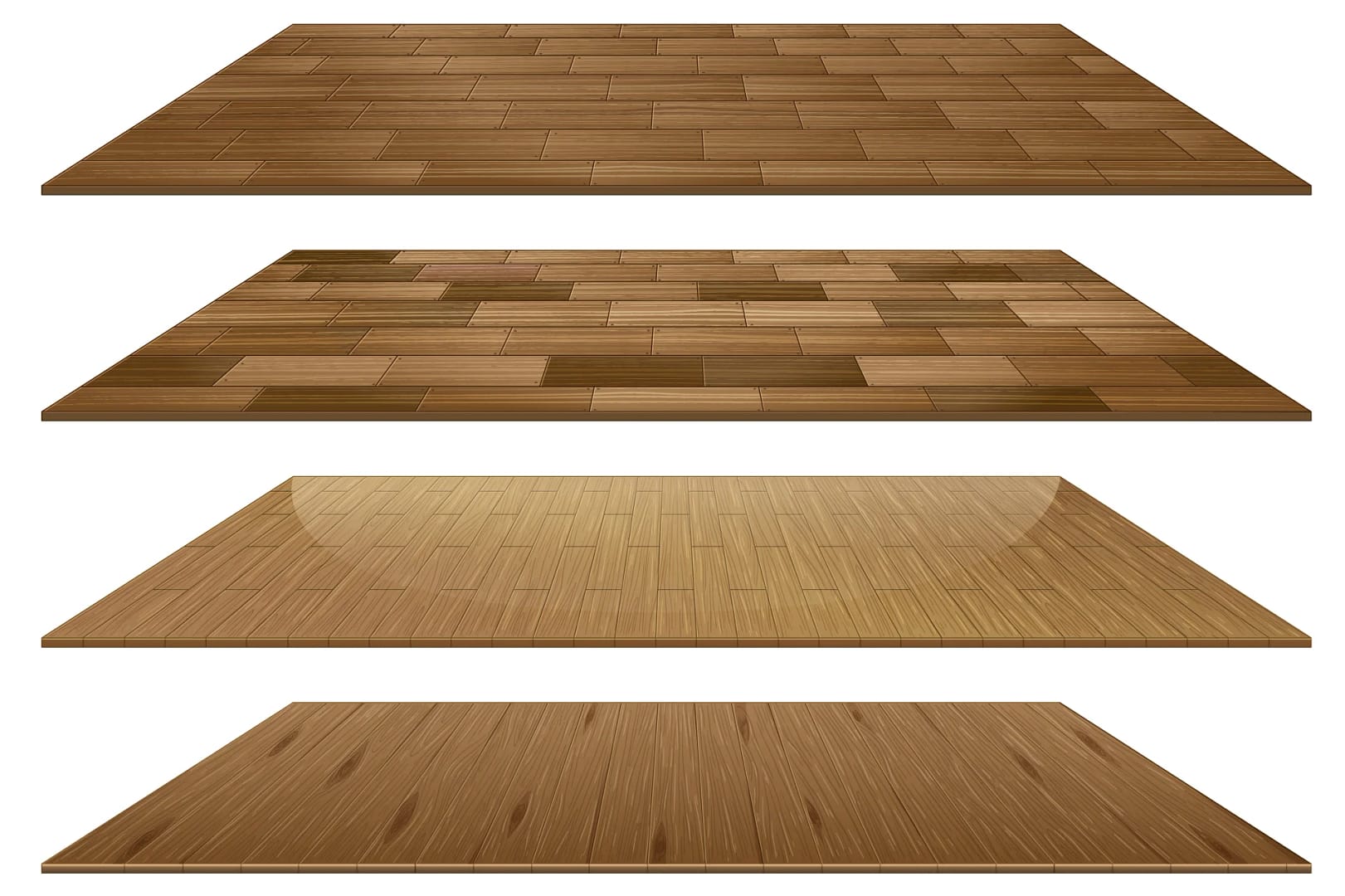kinds of flooring