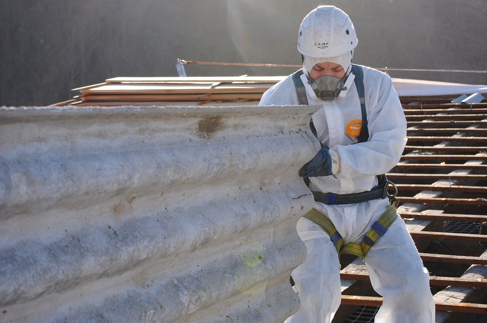 asbestos demolition